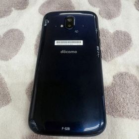 docomo F-52B スマートフォン本体 ネイビー