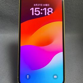 美品 国内版 SIMフリー iPhone14 128GB イエロー色