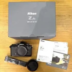 Nikon ミラーレス一眼 Z fc ブラック 28mm f/2.8 SEキット