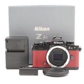 ■シャッター数11510枚！極上品■ Nikon Z fc ボディ ブラック クリムゾンレッド ミラーレス一眼 プレミアムエクステリア張替済み ニコン