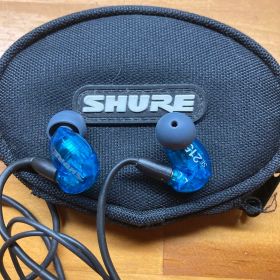 SHURE SE215 ブルー 有線イヤホン