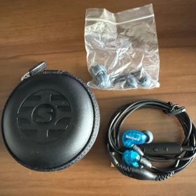 SHURE AONIC215 SE215 クリア イヤホン マイク付き