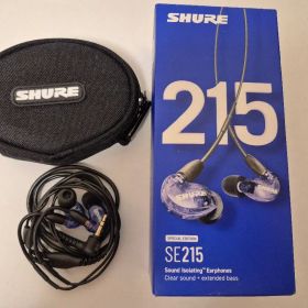 SHURE SE215 Special Editionイヤホン パープル
