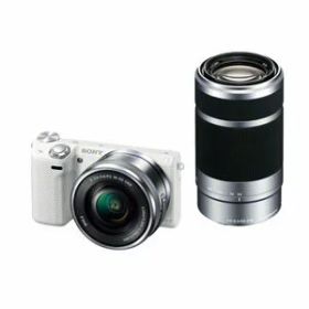 【中古】［非常に良い］SONY デジタル一眼カメラ「NEX-5T」ダブルズームレンズキット(ホワイト) NEX-5TY-W