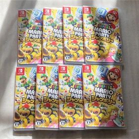 Switch スーパー マリオパーティ ジャンボリー シュリンク付き 8枚セット(家庭用ゲームソフト)