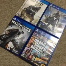 ps4 グランドセフトオートV など4点セット
