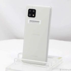 【中古】SHARP(シャープ) AQUOS sense6s ジャパネット版 64GB シルバー SHWJD1 SIMフリー 〔ネットワーク利用制限▲〕 【247-ud】