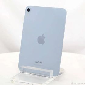 〔中古品〕 iPad mini(A17 Pro) 128GB ブルー MXPP3J／A SIMフリー【377】