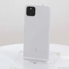 〔中古品〕 Google Pixel 4a 5G 128GB クリアリーホワイト G025H Softbank SIMフリー【196】