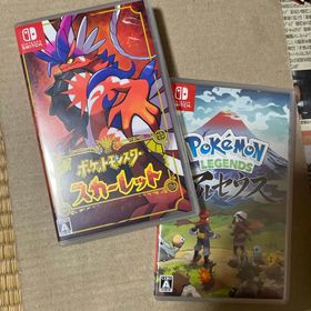 ニンテンドースイッチ(Nintendo Switch)のポケットモンスター スカーレット Pokemon LEGENDS アルセウス(家庭用ゲームソフト)