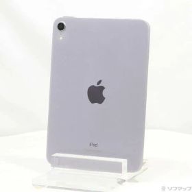 〔中古品〕 iPad mini 第6世代 64GB パープル MK7R3J／A Wi-Fi【377】