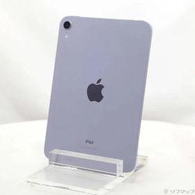 〔中古品〕 iPad mini 第6世代 256GB パープル MK7X3J／A Wi-Fi【262】
