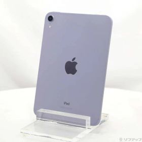 〔中古品〕 iPad mini 第6世代 64GB パープル MK8E3J／A SIMフリー【262】
