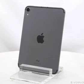 〔中古品〕 iPad mini 第6世代 64GB スペースグレイ MK893J／A SIMフリー【377】