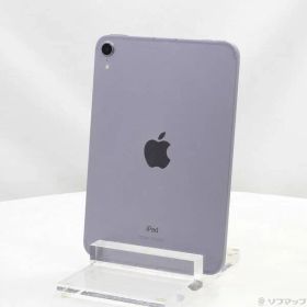 〔中古品〕 iPad mini 第6世代 256GB パープル MK8K3J／A SIMフリー【297】