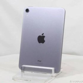〔中古品〕 iPad mini 第6世代 64GB パープル MK7R3J／A Wi-Fi【262】