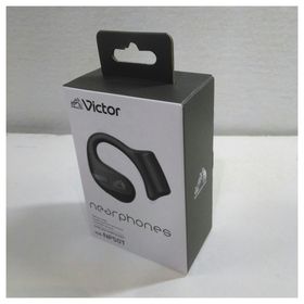 ビクター(Victor)の【中古】ビクター 完全ワイヤレスイヤホン nearphonesシリーズ Bluetooth対応 ブラック HA-NP50T-B(ヘッドフォン/イヤフォン)