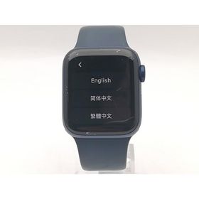 【中古】Apple Apple Watch Series6 40mm GPS ブルーアルミ/スポーツバンド ディープネイビー S/M&amp;M/L【千葉】保証期間１ヶ月【ランクC】