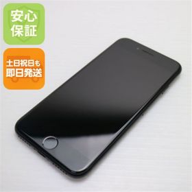 アイフォーン(iPhone)の超美品 SIMフリー iPhone7 32GB ブラック M666(スマートフォン本体)