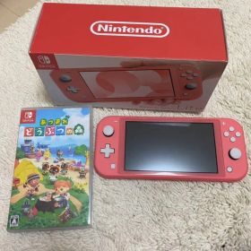 お値下げ中‼️【正規品】任天堂スイッチライト コーラル あつ森 ソフト