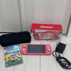 Nintendo Switch Lite ピンク 本体 どうぶつの森カセット