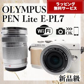 美品❣️OLYMPUS PEN E-PL7 ダブルレンズ Wi-Fi ホワイト