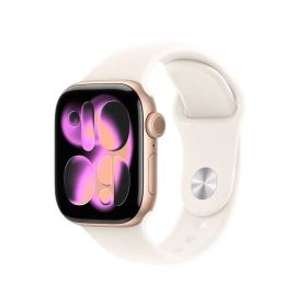 【新品未開封】 Apple Watch Series 11 GPSモデル 42mm MEU44J/A ローズゴールド-M/L 4549995622843