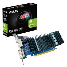 【中古】 ASUS (エイスース) GeForce GT 730 2GB DDR3 EVO ロープロファイルグラフィックカード (0dB 静音HTPC用 2GB DDR3メモリ パッシブクーリング GT730-SL-2GD3-BRK-EVO)