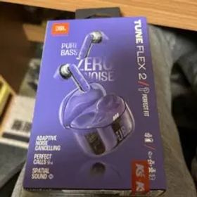 JBL TUNE FLEX 2 パープル 箱と説明書のみ