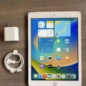 美品 iPad 第5世代 Wi-Fi Cellular SIMフリー 充電器付き