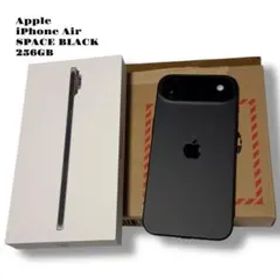 新作！ Apple iPhone Air エアー スペースブラック黒 256GB