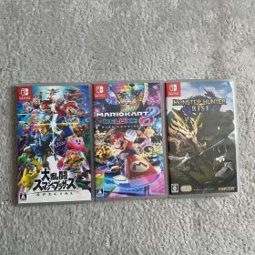 大乱闘スマッシュブラザーズ マリオカート8 モンスターハンターライズ セット