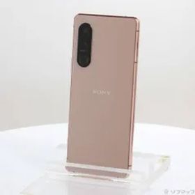 〔中古品〕 Xperia 5 III 128GB ピンク SOG05 au SIMフリー【348】