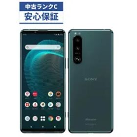 ★【中古品】au SIMロック解除済 Xperia 5 III グリーン
