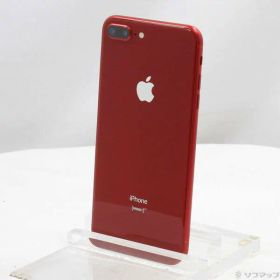 【中古】Apple(アップル) iPhone8 Plus 64GB プロダクトレッド MRTL2J／A SIMフリー 【247-ud】
