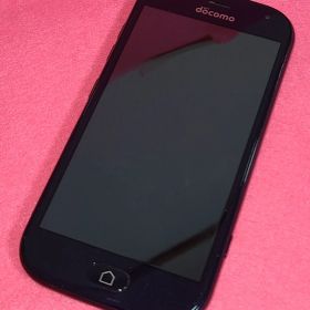 ☆期間限定お値引き中☆ 富士通 らくらく スマート フォン F-42A ネイビー 本体 簡単ドコモ スマホ スマートフォン アンドロイド Android 笑声出品商品
