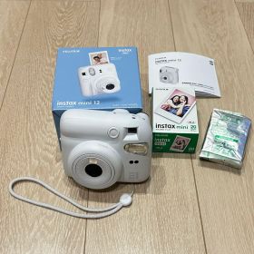 富士フィルム チェキinstax mini 12 ホワイト＋フィルム30枚
