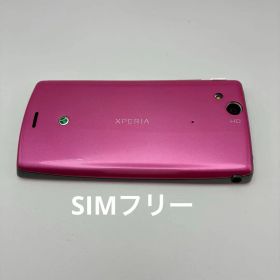 Sony Ericsson Xperia arc S ピンク美品 A34