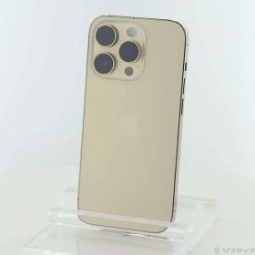 【中古】Apple(アップル) iPhone14 Pro 512GB ゴールド MQ223J／A SIMフリー 【247-ud】