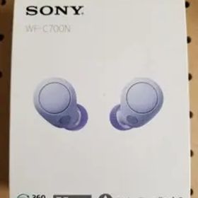 【バッテリー新品同様 極上品】SONY ノイキャン WF-C700N ラベンダー