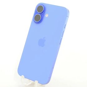【中古】SIMフリー Apple iPhone16 128GB ウルトラマリン A3286 MYDU3J/A【N】 外観ランクA