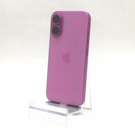 【中古品】Apple(アップル) 【プレミアムホリデーセール】iPhone 16 / 2024 / 128GB / ピンク / 国内版SIMフリー / ランク:A / MYDT3J/A / A3286 【中古品管理番号:37718】