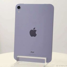 【中古】Apple(アップル) iPad mini 第6世代 64GB パープル 3J366J／A Wi-Fi 【349-ud】