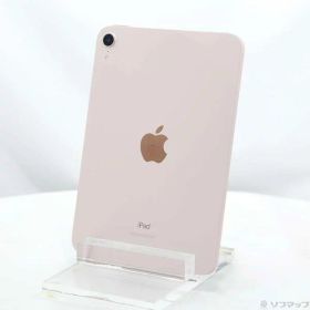 【中古】Apple(アップル) iPad mini 第6世代 64GB ピンク MLWL3J／A Wi-Fi 【262-ud】