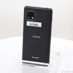 〔中古品〕 AQUOS sense4 lite 64GB ブラック ZKME2002BK 楽天 SIMフリー【349】