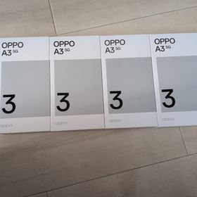 オッポ(OPPO)のOPPO A3 5G 128GB（ブラック2台、パープル2台）(スマートフォン本体)