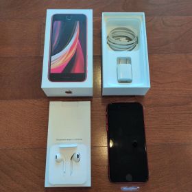 美品 欠品無し Apple iPhone SE (第2世代) レッド 64GB