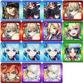 石垢-空条承太郎SC+炭治郎＆義勇x2+マサムネx3+ルシファー+ニケ+ネオx3+ヤクモ+エクスカリ | モンストのアカウントデータ、RMTの販売・買取一覧