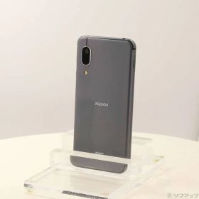〔中古品〕 AQUOS sense3 basic 32GB ブラック SHV48 auロック解除SIMフリー【262】