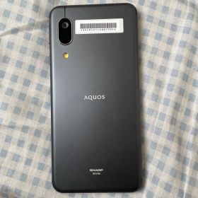 AQUOS SHV48 ブラック 本体のみ 動作OK 初期化済み スマホ